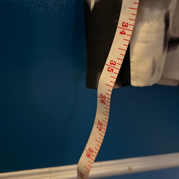 H&M Abstract Watercolor Style Sleeveless Dress Sz 8 - Picture 4 of 5